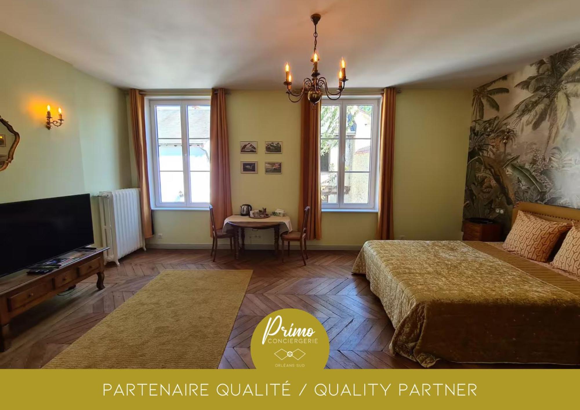 Domaine De Charme Au Coeur D'Orleans Classe 3 Etoiles - Bords De Loire - 21 Couchages Avec Parkings Prives Zewnętrze zdjęcie